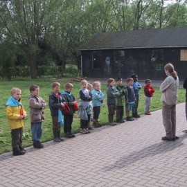 Kapoenen sluiting - Scouts en Gidsen Zaventem 